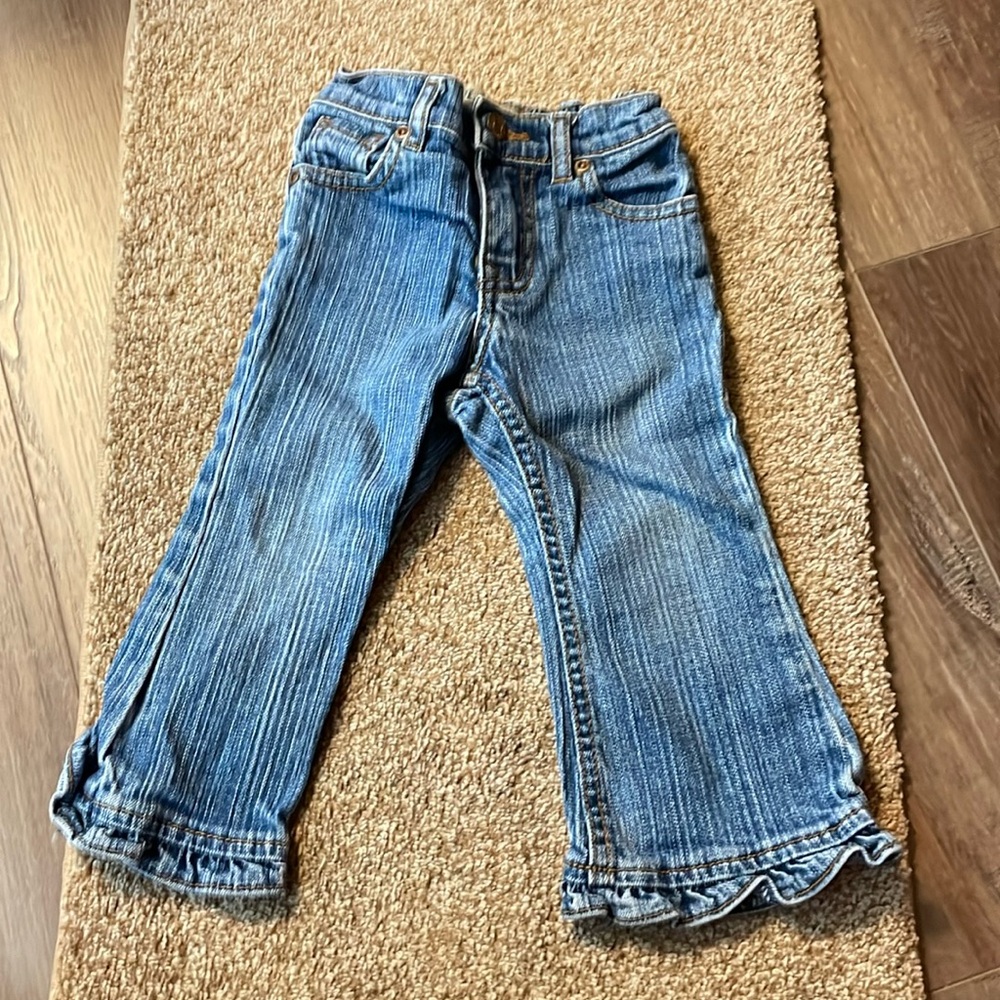 Girls Place blue jeans 18M
